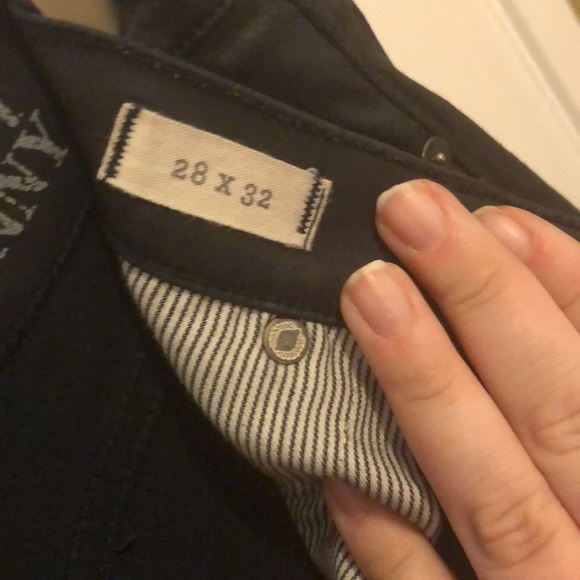 Madewell skinny skinny leather like jeans - Picture 10 of 11